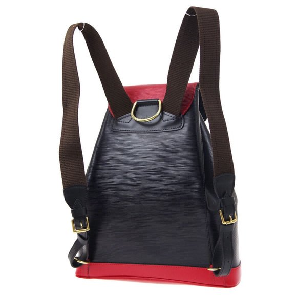 Auth LOUIS VUITTON MONTSOURIS GM BACKPACK BAG AA974305 TRI-COLOR EPI SP ORDER - Picture 2 of 16